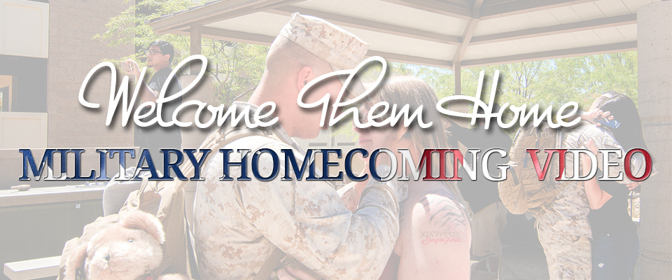 Welcome Them Home – April’s Military Homecoming Video